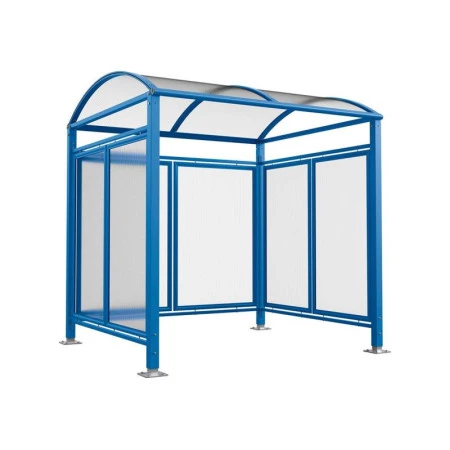 Abri vélo bleu Abri vélo bleu