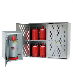 Armoire extérieure bonbonnes de gaz