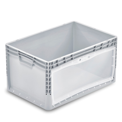 Bac Europe 600 x 400 ouverture latérale avec porte