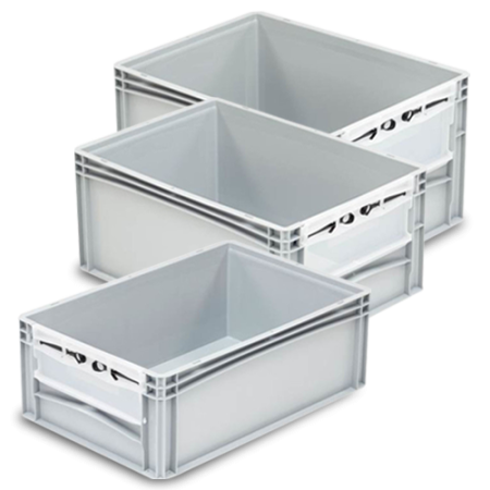 Bac Europe 600 x 400 ouverture frontale avec porte Bac Europe 600 x 400 ouverture frontale avec porte