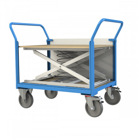 Chariot Niveau Constant Habillage Pvc Chariots Plateaux Axess Industries