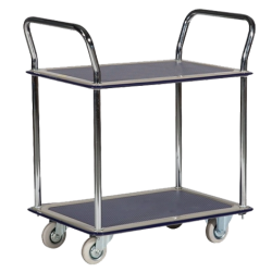 Chariot de manutention à 2 ou 3 plateaux - Charge 120 kg
