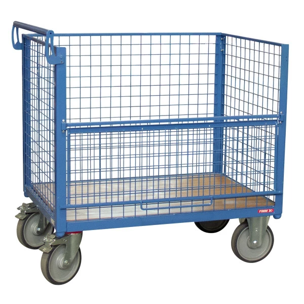Chariot conteneur standard pour le transport et le stockage des marchandises