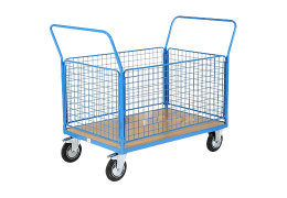 Chariots grillagés