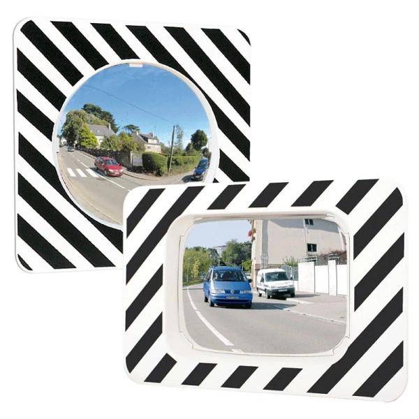 Miroir routier - Miroir de circulation routière - Miroir de route
