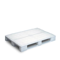 Palette plastique 1200 x 1000 hygiénique pleine renforcée
