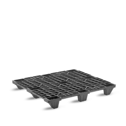 Palette plastique 1200x1000 perdue industrielle ajourée