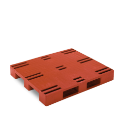 Palette plastique 1200 x 1000 industrielle robuste et durable
