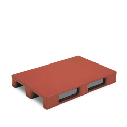 Palette plastique 1200x1000 industrielle pleine et robuste