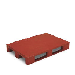 Palette plastique 1200 x 800 industrielle renforcée en PEHD