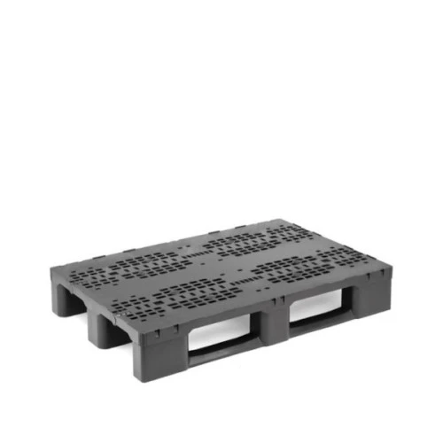 Palette plastique 1200 x 800 renforcée pour circuits logistiques Palette plastique 1200 x 800 renforcée pour circuits logistiques