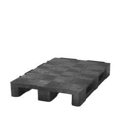 Palette plastique 1200x800 perdue lourde pleine pour export