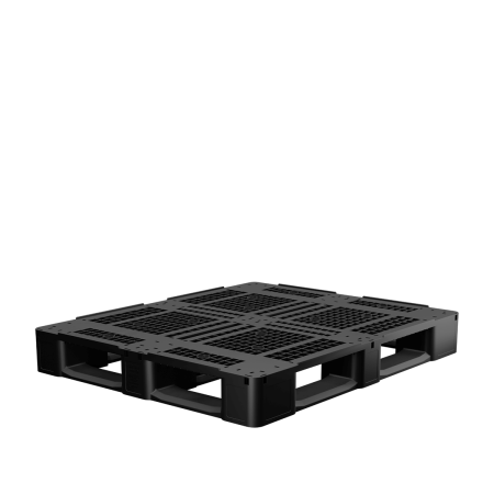 Palette plastique 1200 x 1000 ajourée multisecteur Palette plastique 1200 x 1000 ajourée multisecteur