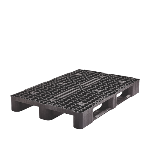 Palette plastique 1200 x 800 perdue médium ajourée pour export Palette plastique 1200 x 800 perdue médium ajourée pour export