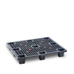 Palette plastique 1200x800 européenne pour rotations internes