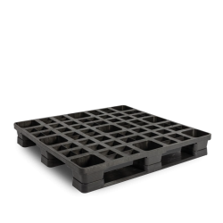 Palette plastique 1100 x 1100 ajourée pour exportations