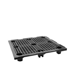 Palette plastique 1200 x 1200 ajourée pour conteneurs maritimes