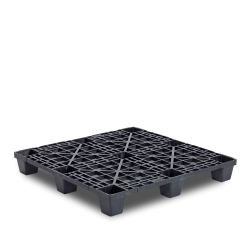 Palette plastique 1100 x 1100 multi-rotation robuste