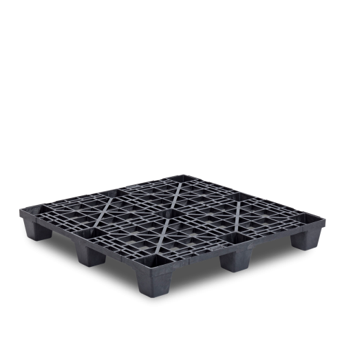 Palette plastique 1100 x 1100 multi-rotation robuste Palette plastique 1100 x 1100 multi-rotation robuste
