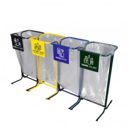 Support à sacs poubelle/ déchets NEUF - Multi Services Rolls