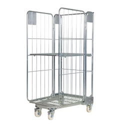 Roll emboîtable 3 côtés - capacité 400 kg
