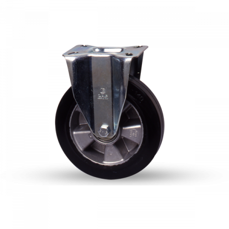 VBESTLIFE roulette fixe Roulette en Nylon 4in Roulette à Plaque Fixe Nylon  Résistant à la Chaleur 280 ℃ quincaillerie roulette
