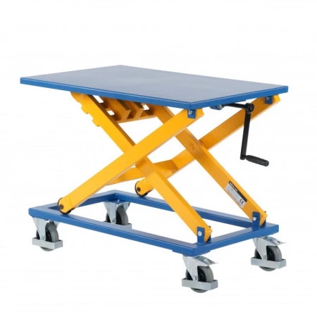 Table élévatrice mobile 300kg - Table élévatrice manuelle